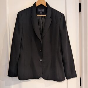 Laura Scott Black Blazer Size 14